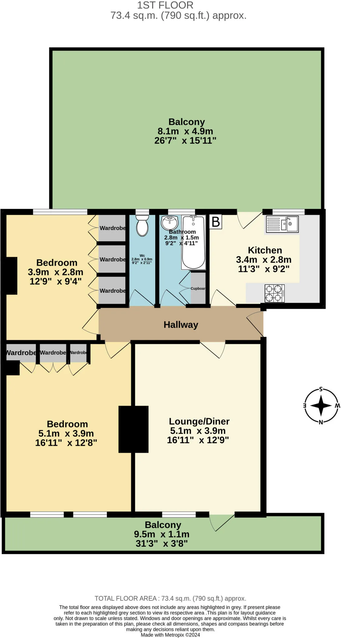 2 bed Apartment