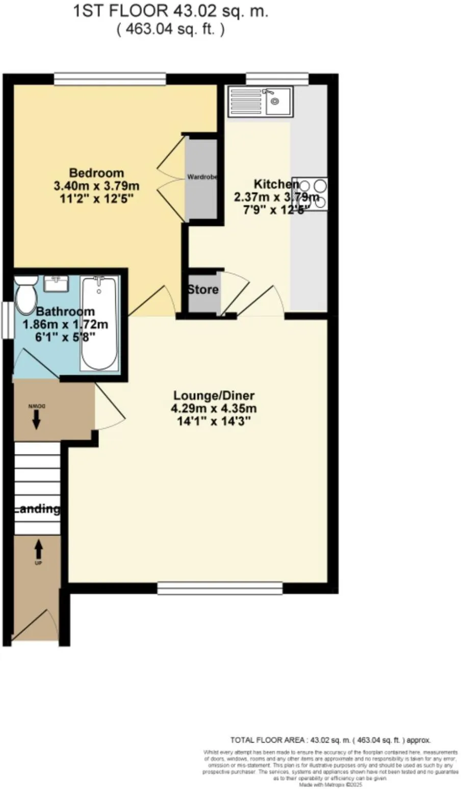 1 bed Apartment