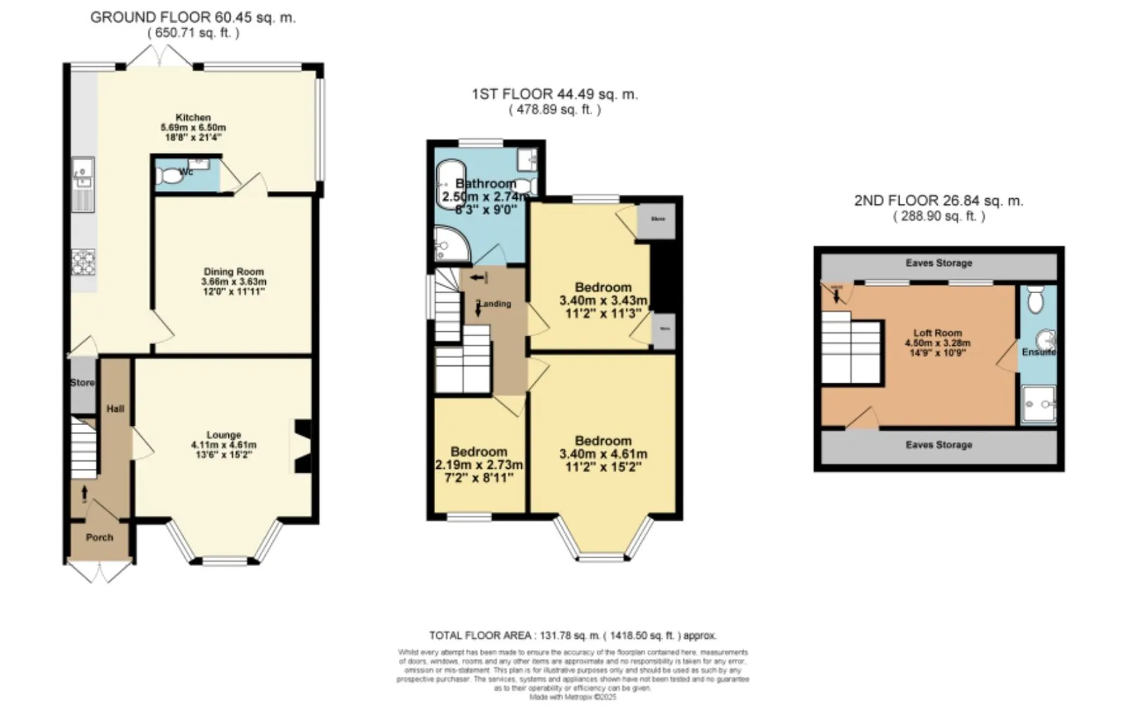 4 bed Semi-Detached