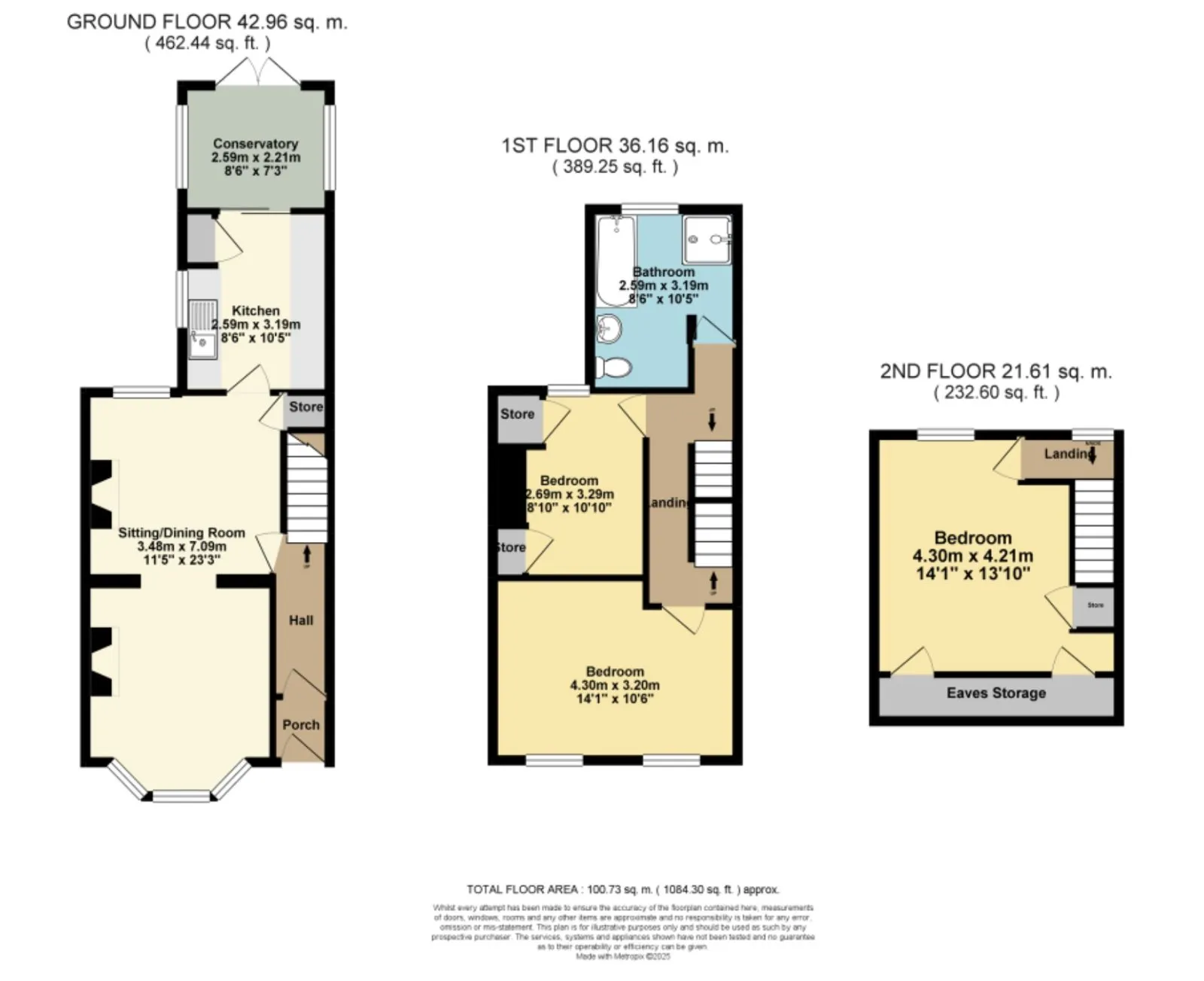 3 bed Terraced