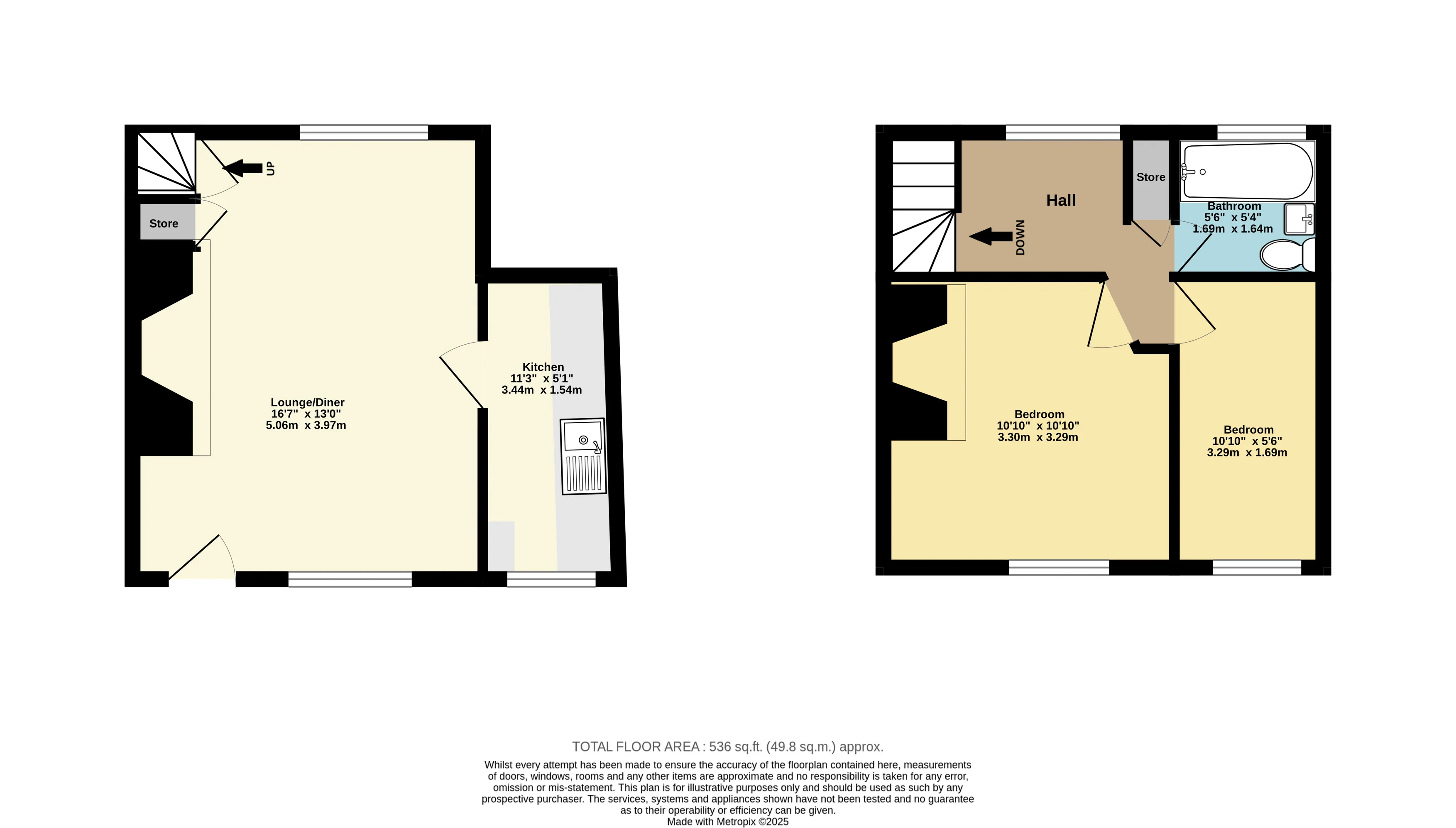2 bed Semi-Detached