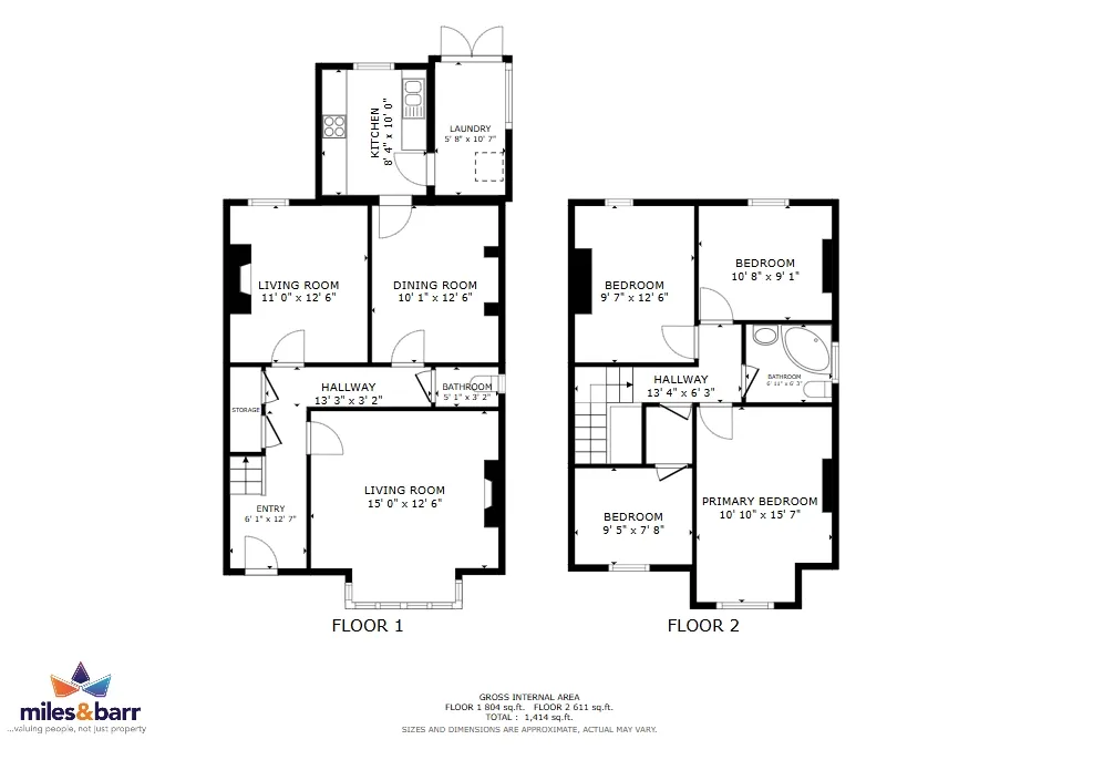 4 bed Semi-Detached