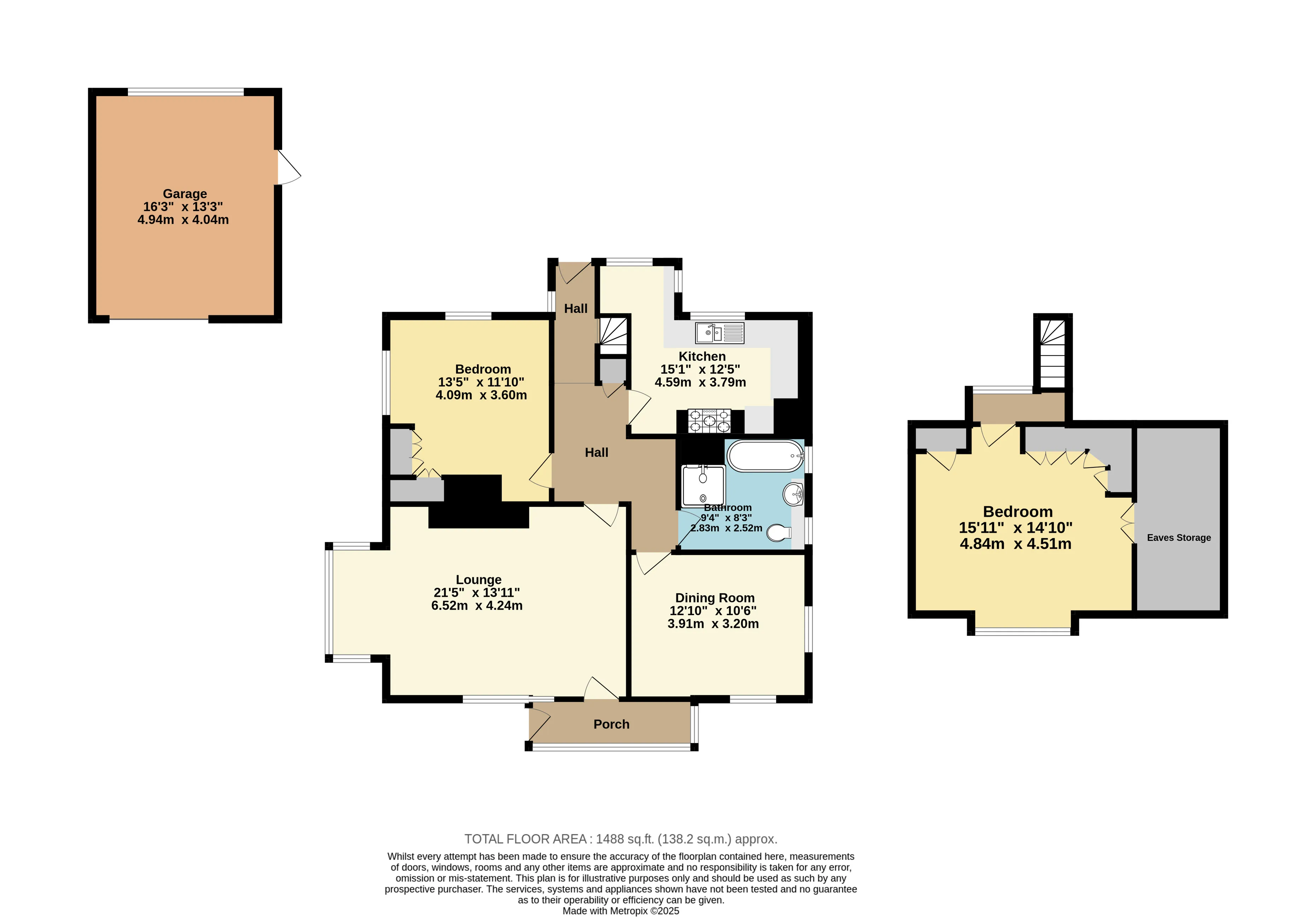 3 bed House