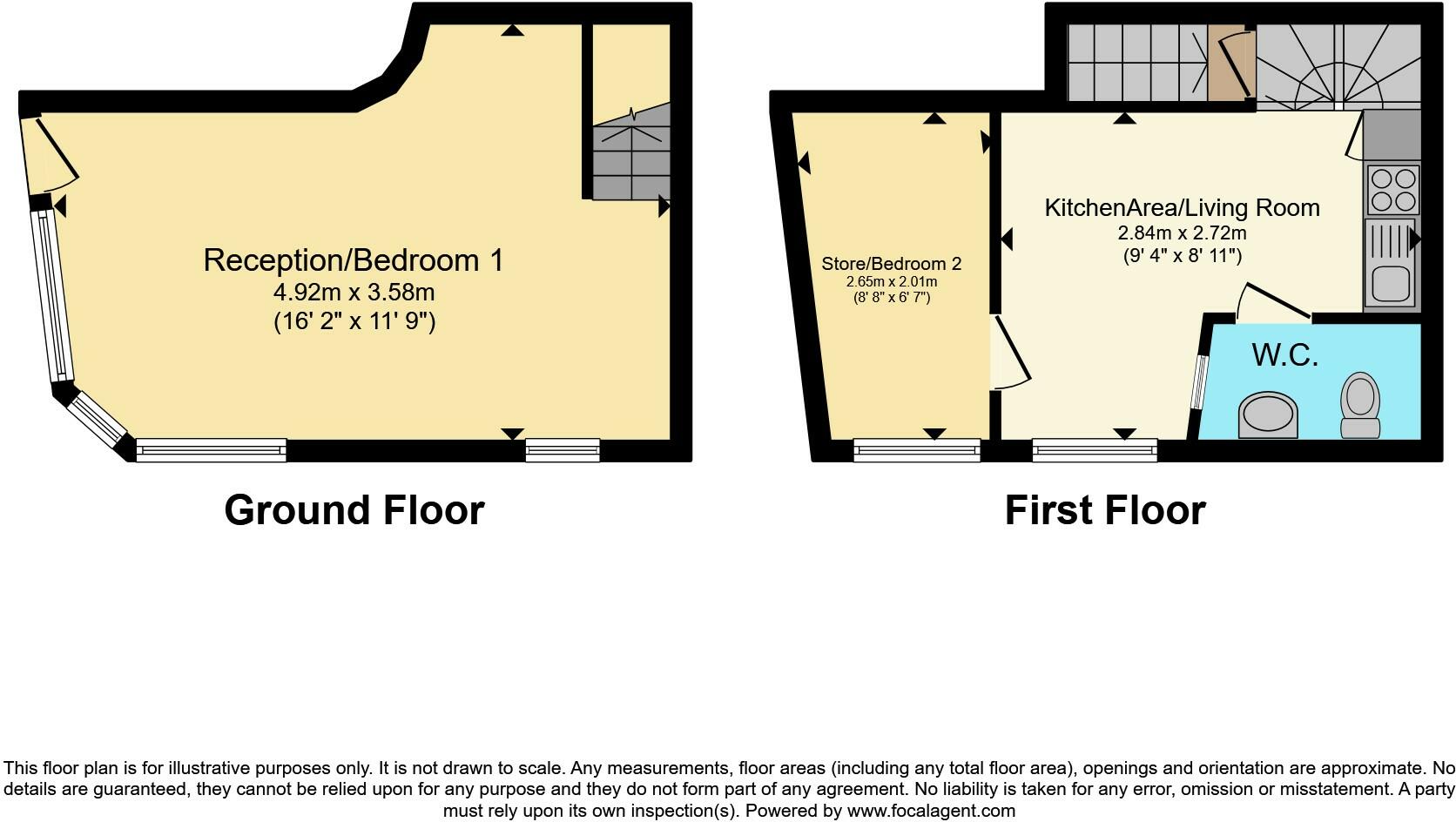 1 bed Convenience Store