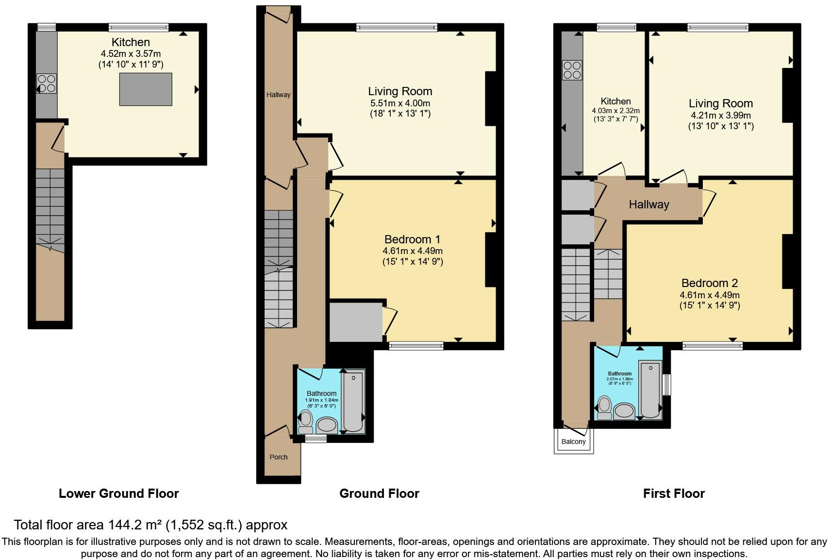 2 bed House