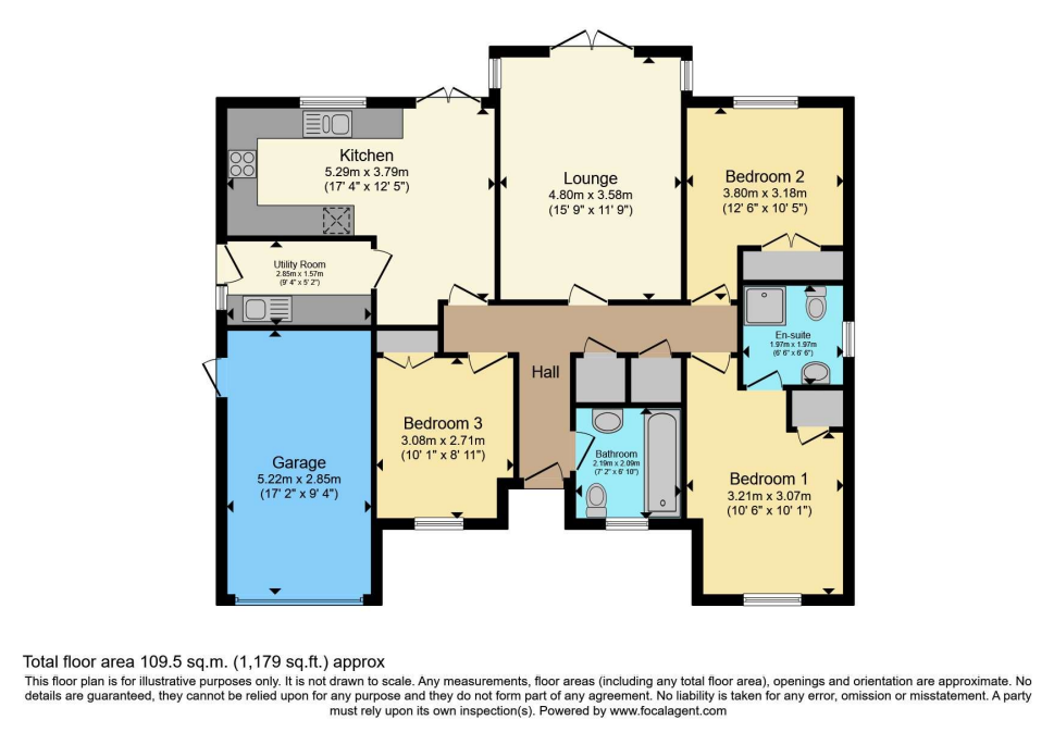 3 bed Detached Bungalow