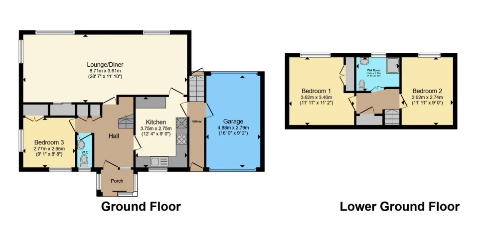 3 bed Detached