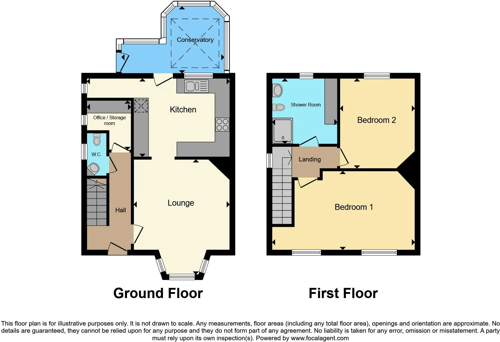 2 bed Semi-Detached