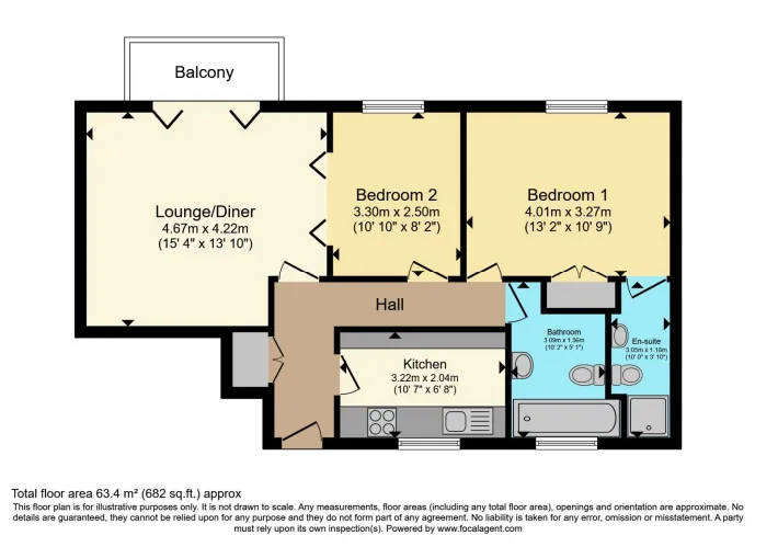 2 bed Apartment