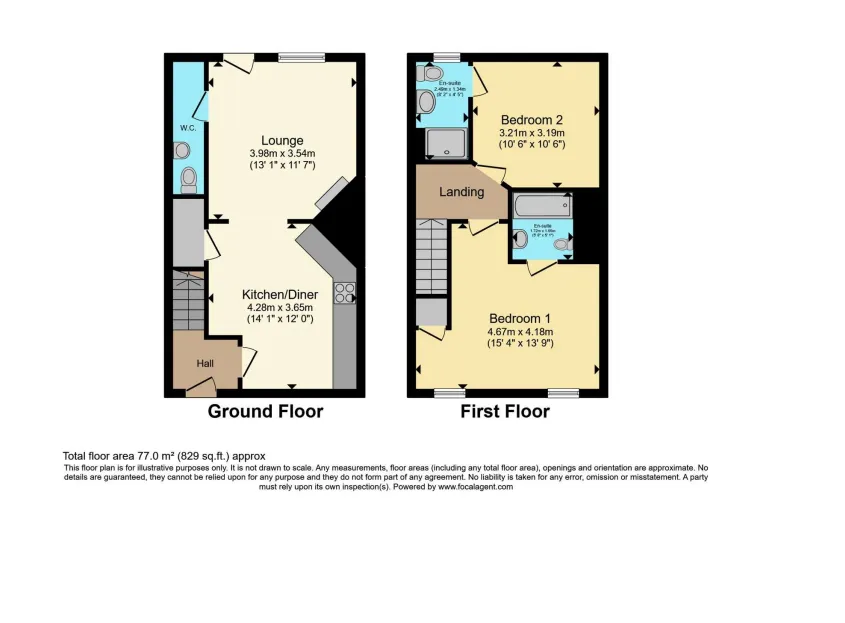 2 bed Terraced