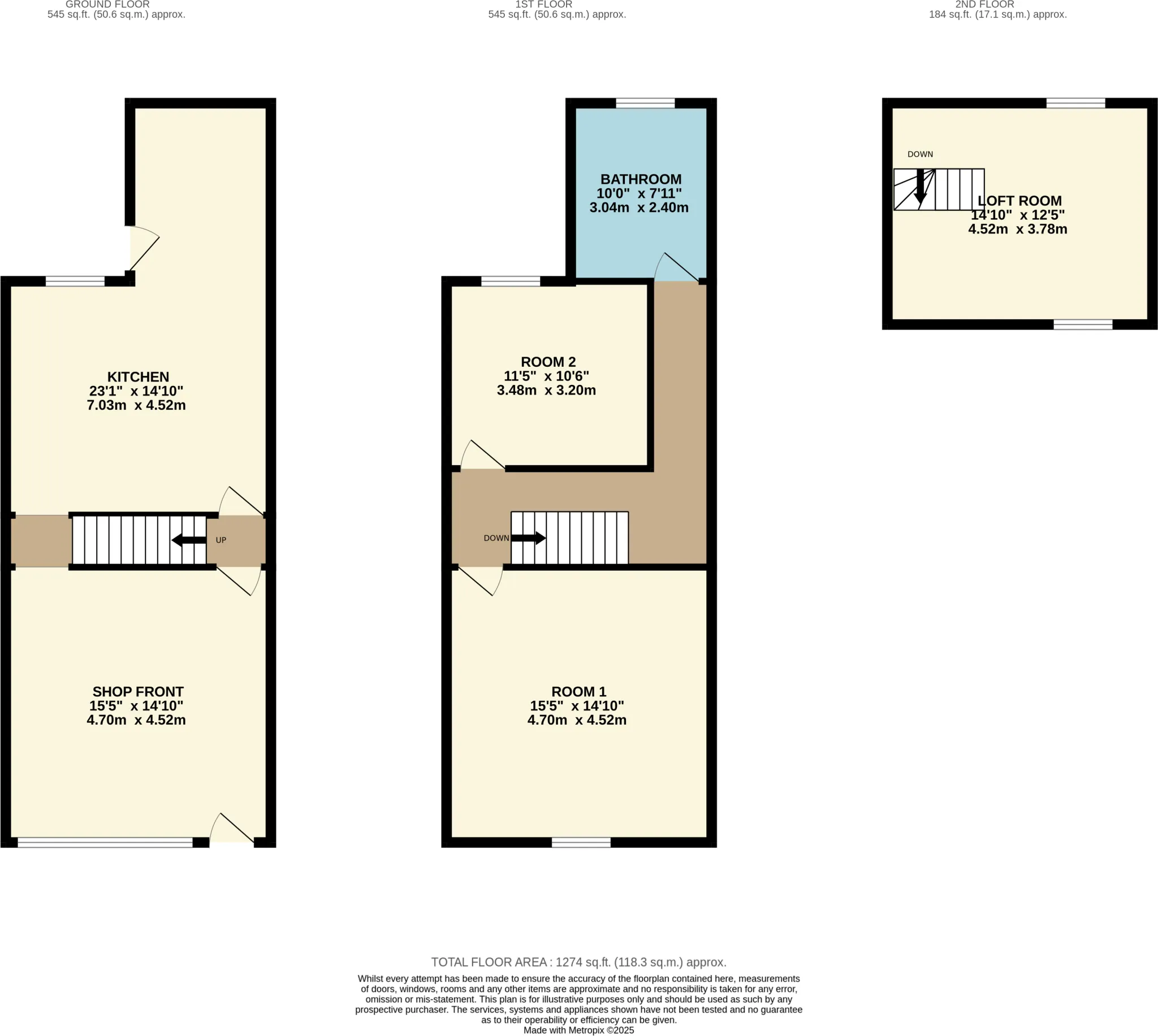 2 bed Terraced