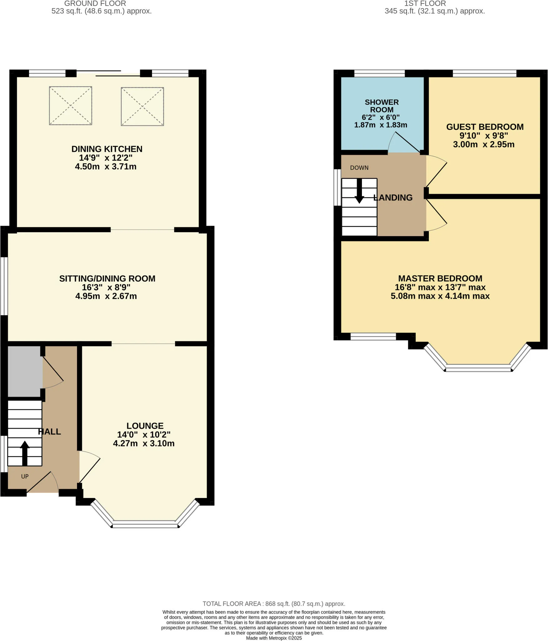 2 bed Semi-Detached