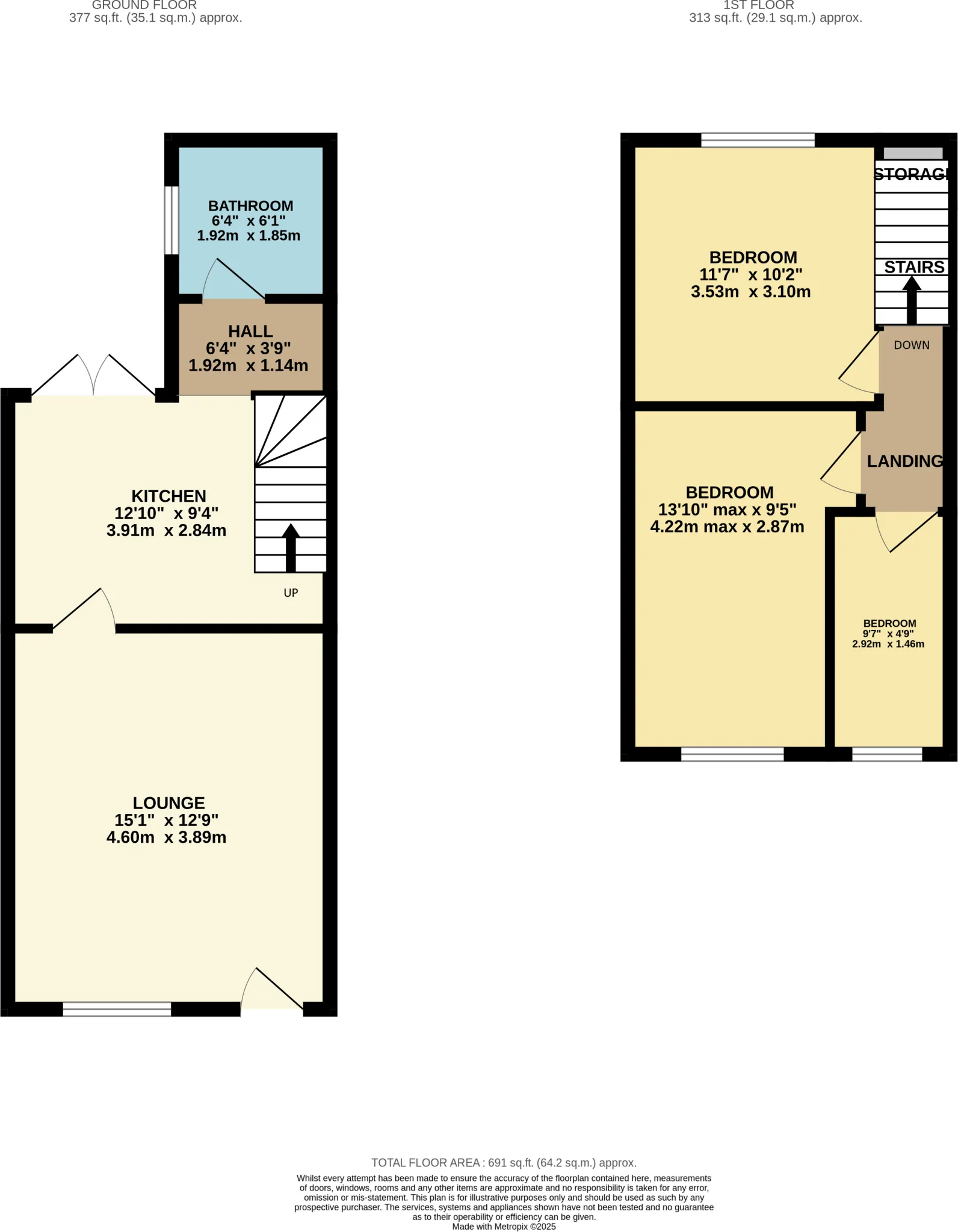 3 bed Terraced