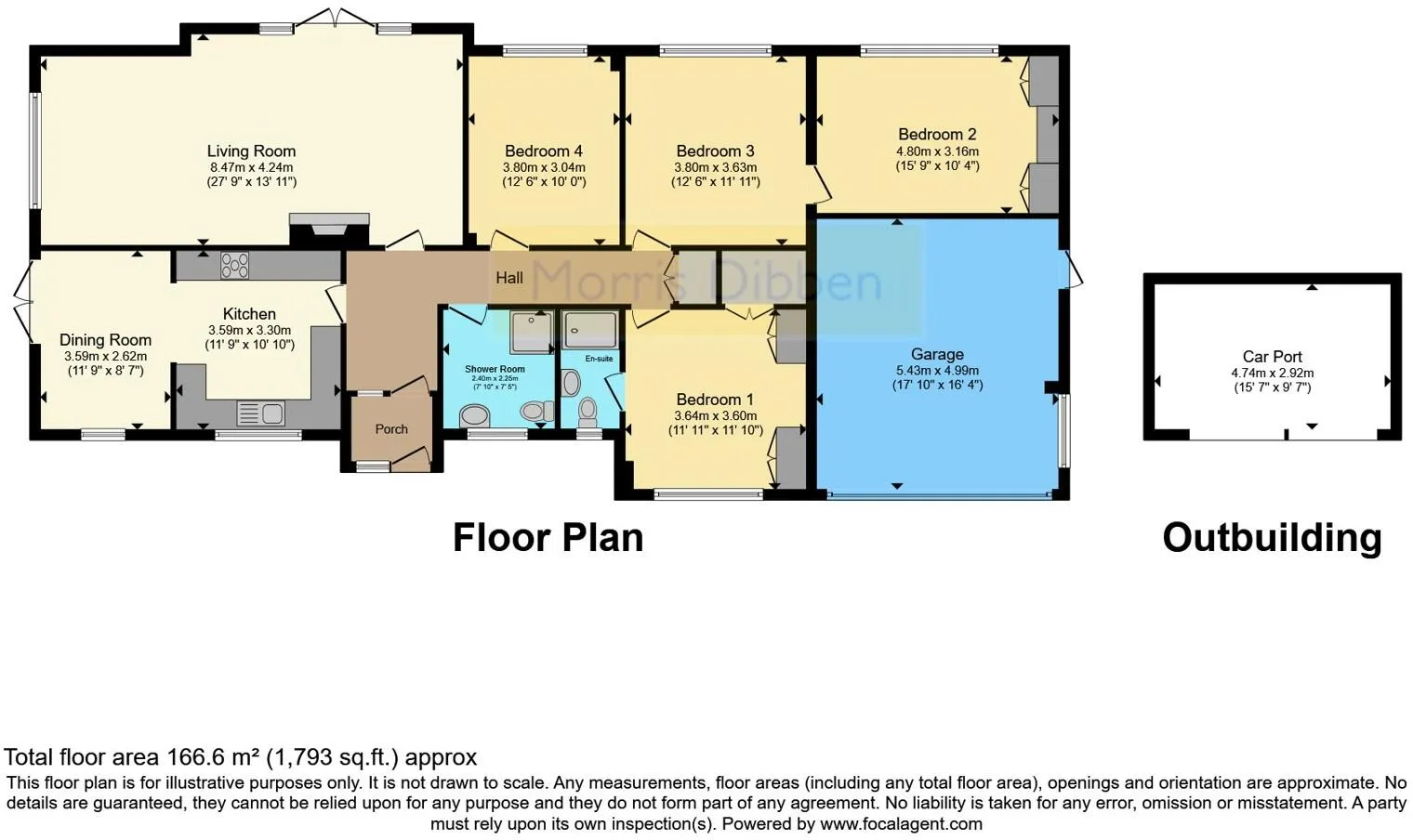 4 bed Bungalow