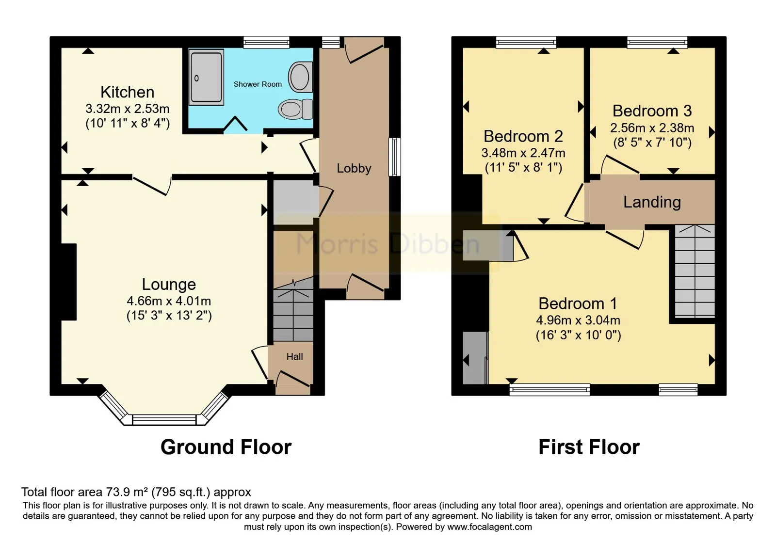 3 bed End of Terrace