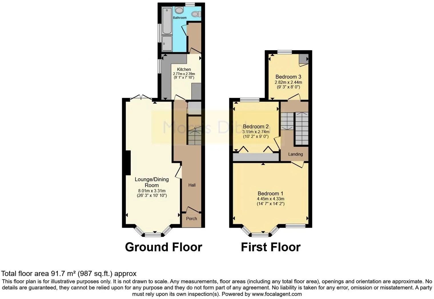 3 bed Terraced