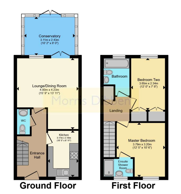 2 bed Terraced