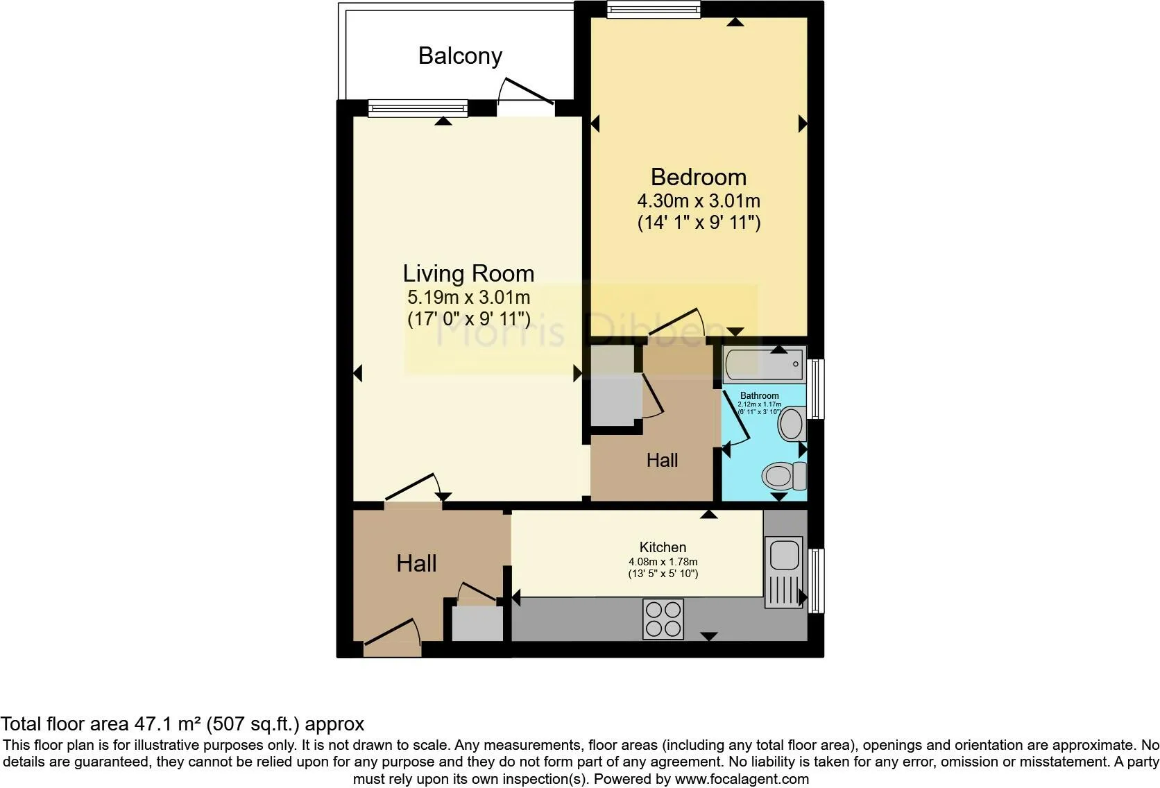 1 bed Apartment