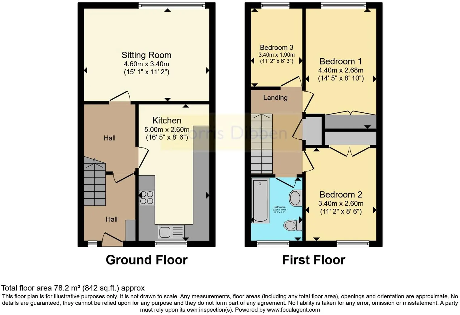 3 bed House