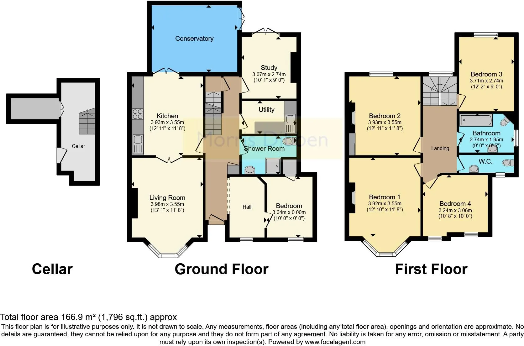 4 bed Semi-detached Villa