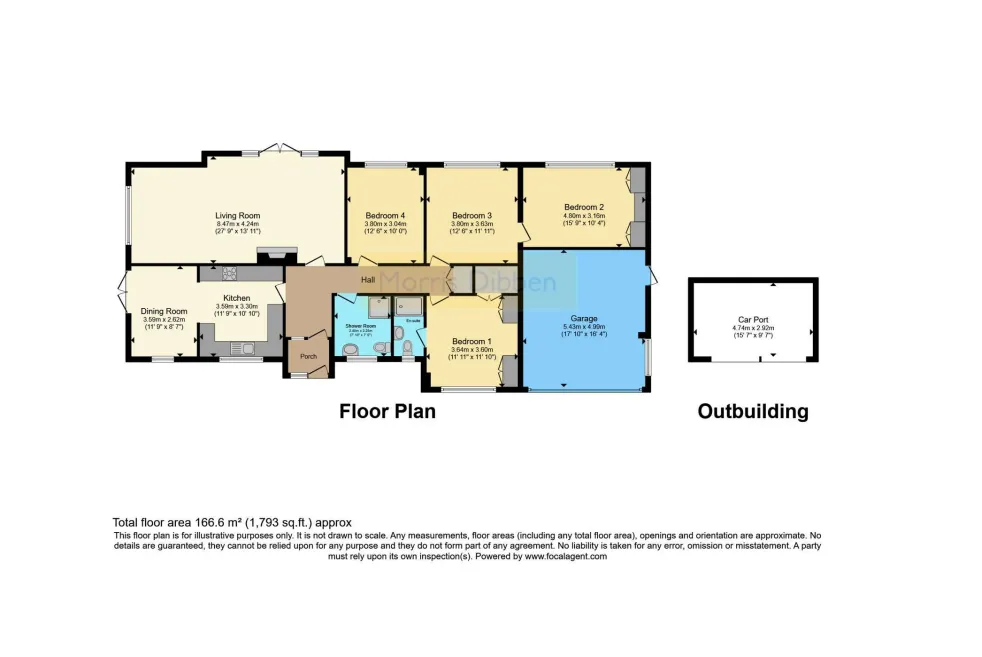 4 bed Detached Bungalow
