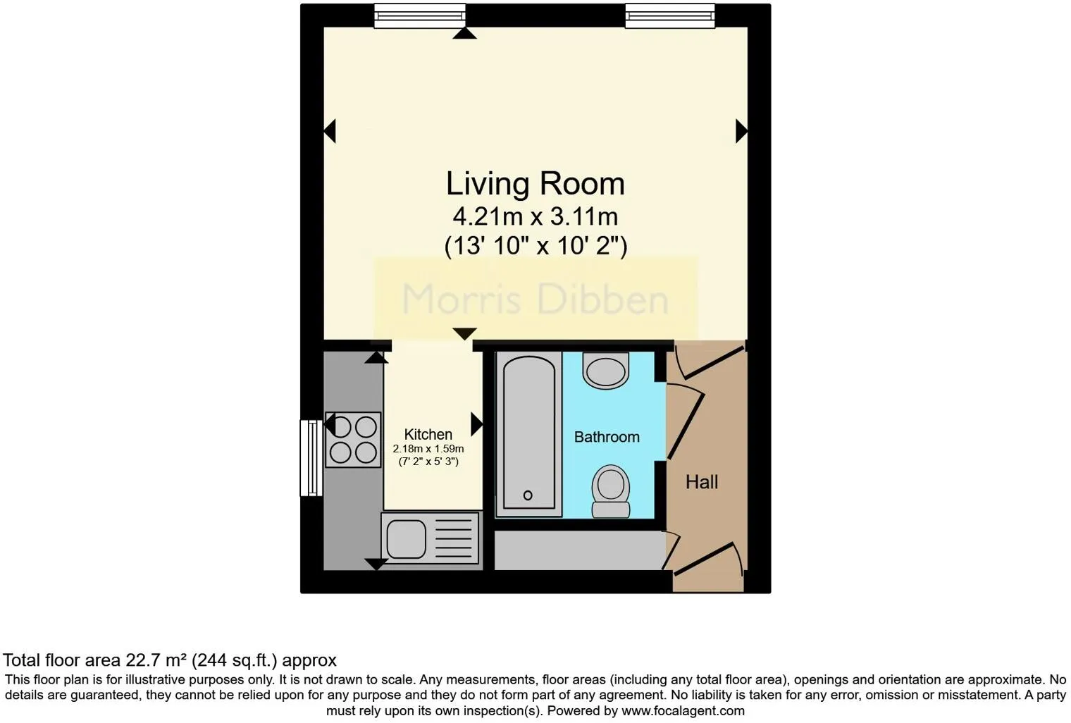 1 bed Apartment
