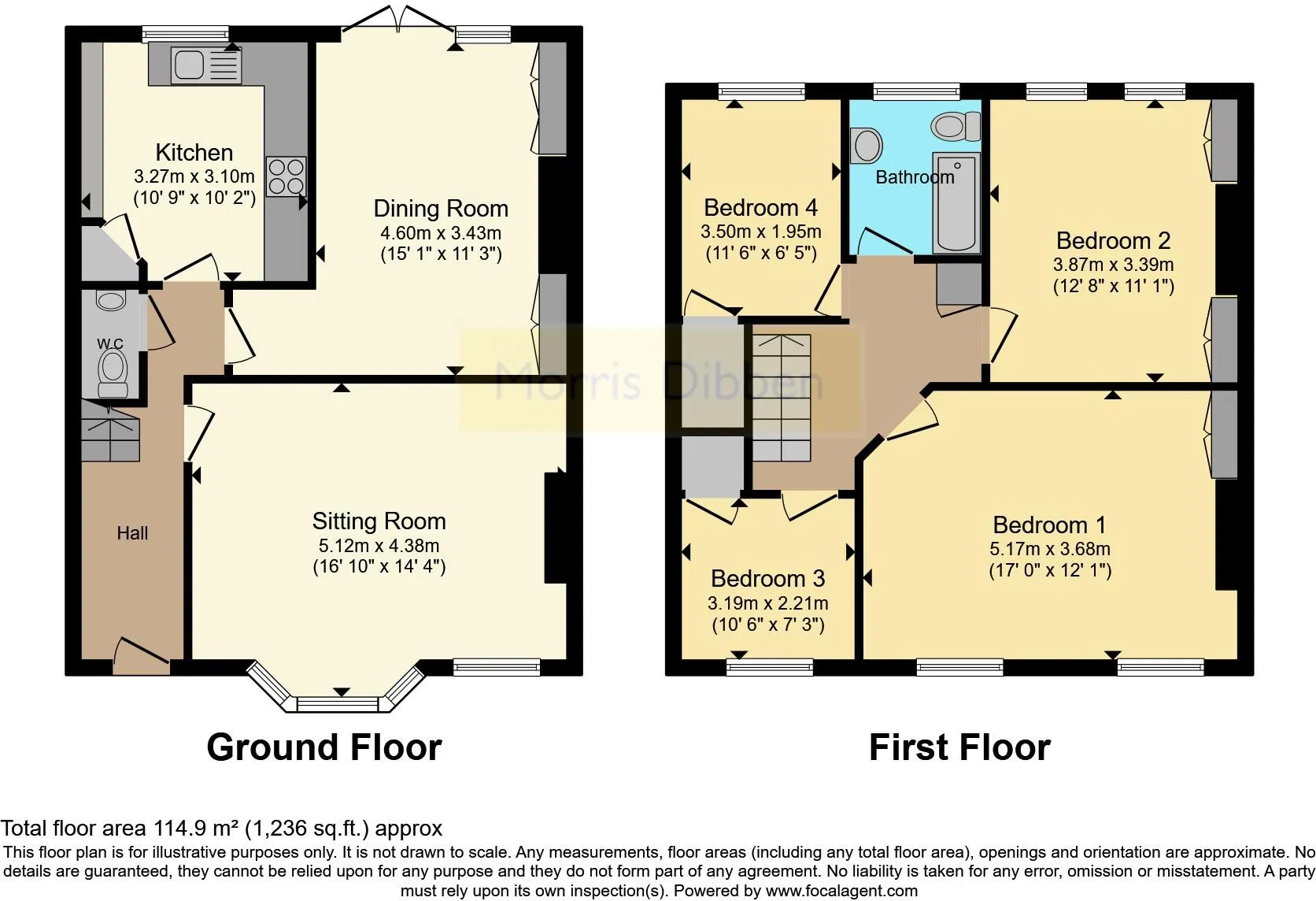 4 bed Terraced
