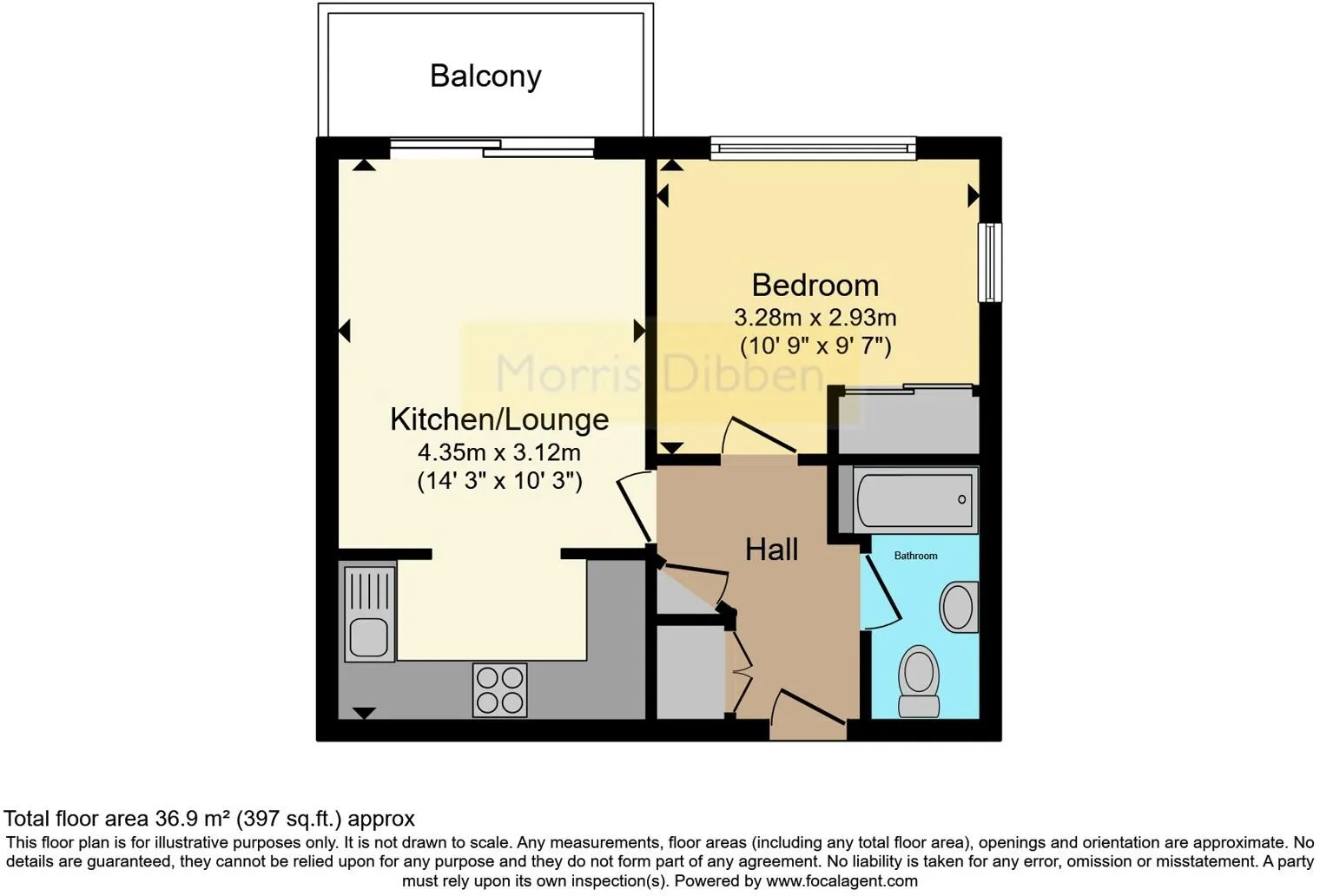1 bed Apartment