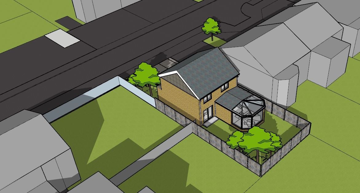 Site to the rear of 18 Manland Way, Harpenden, Hertfordshire, AL5 4QT