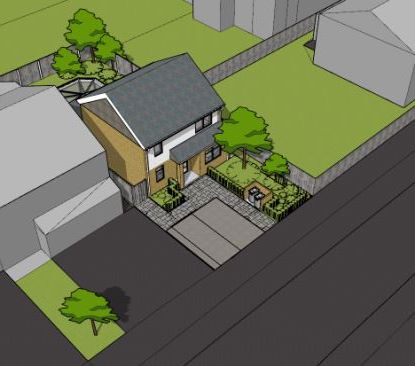 Site to the rear of 18 Manland Way, Harpenden, Hertfordshire, AL5 4QT