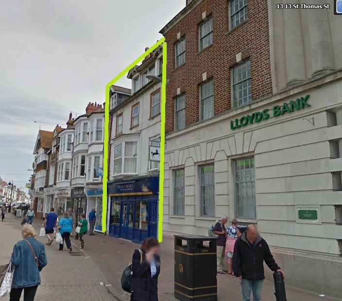 Flat 4, 13 St. Thomas Street, Weymouth, Dorset, DT4 8EW