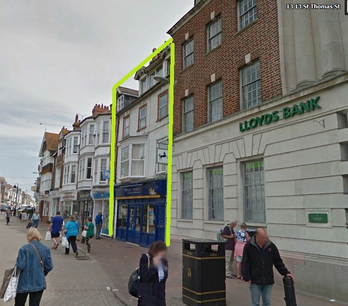 Flat 4, 13 St. Thomas Street, Weymouth, Dorset, DT4 8EW