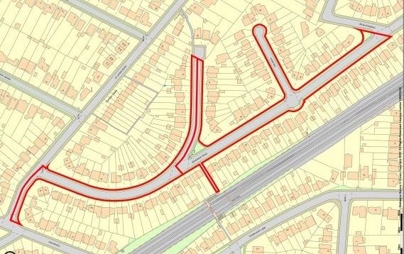 Land on the south west side of St Johns Road, Petts Wood, Orpington, Kent, BR5 1JW