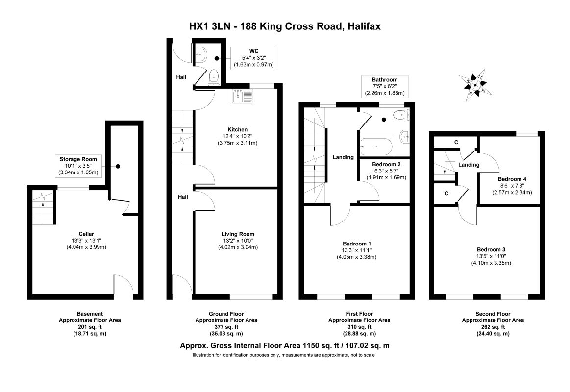 188 King Cross Road, Halifax, West Yorkshire, HX1 3LN