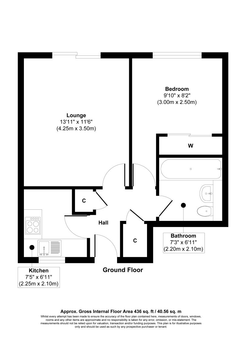 Flat 4, 6 Fulsam Place, Margate, Kent, CT9 5QG