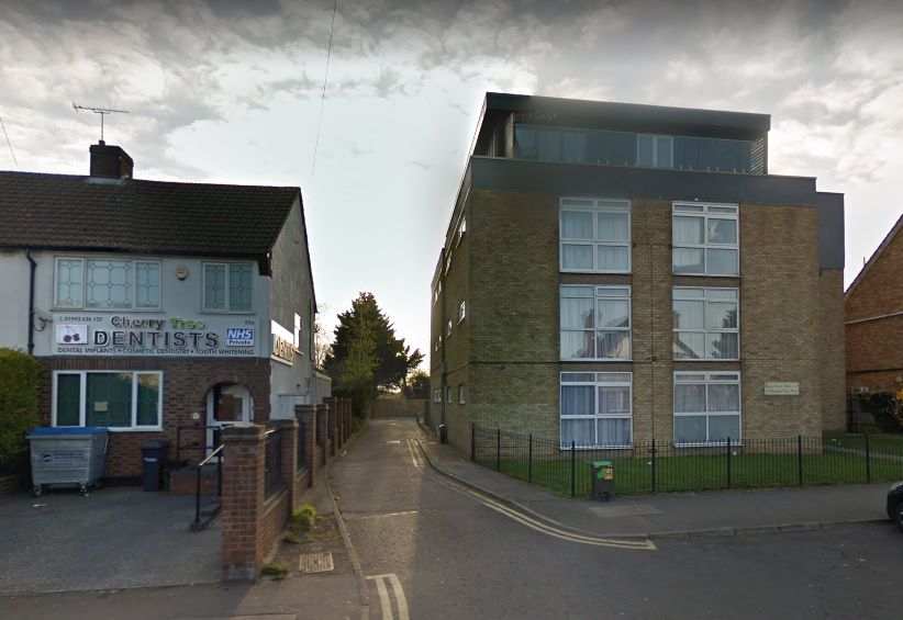 Parking Space 5 Byron Court, 48 Flamstead End Road, Cheshunt, Waltham Cross, Hertfordshire, EN8 0HU