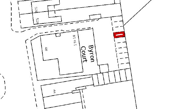 Parking Space 4 Byron Court, 48 Flamstead End Road, Cheshunt, Waltham Cross, Hertfordshire, EN8 0HU