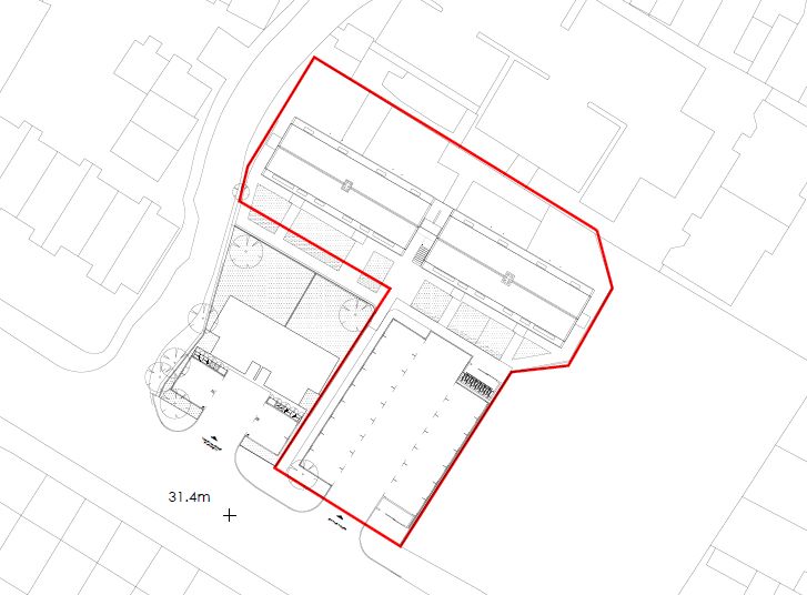 Roof Space Development at 99 - 113 Willow Tree Lane, Hayes, Middlesex, UB4 9BL
