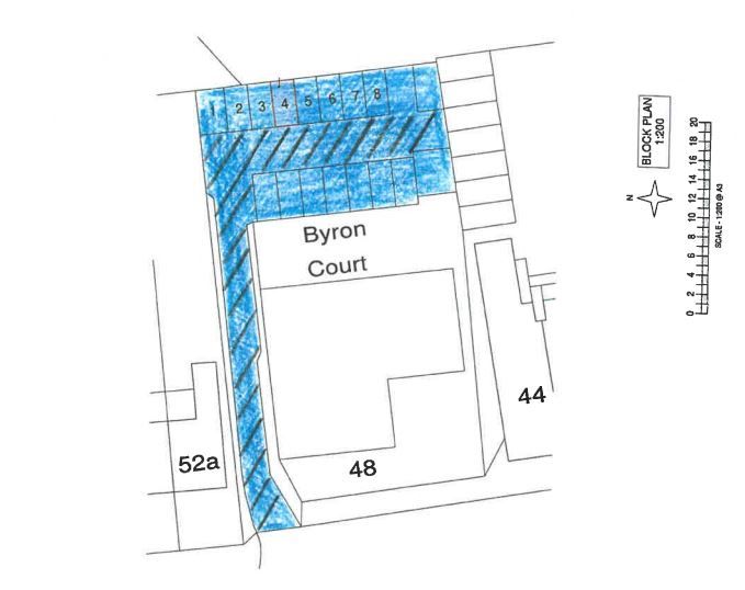 Parking Spaces at Byron Court, 48 Flamstead End Road, Cheshunt, Hertfordshire, EN8 0HU