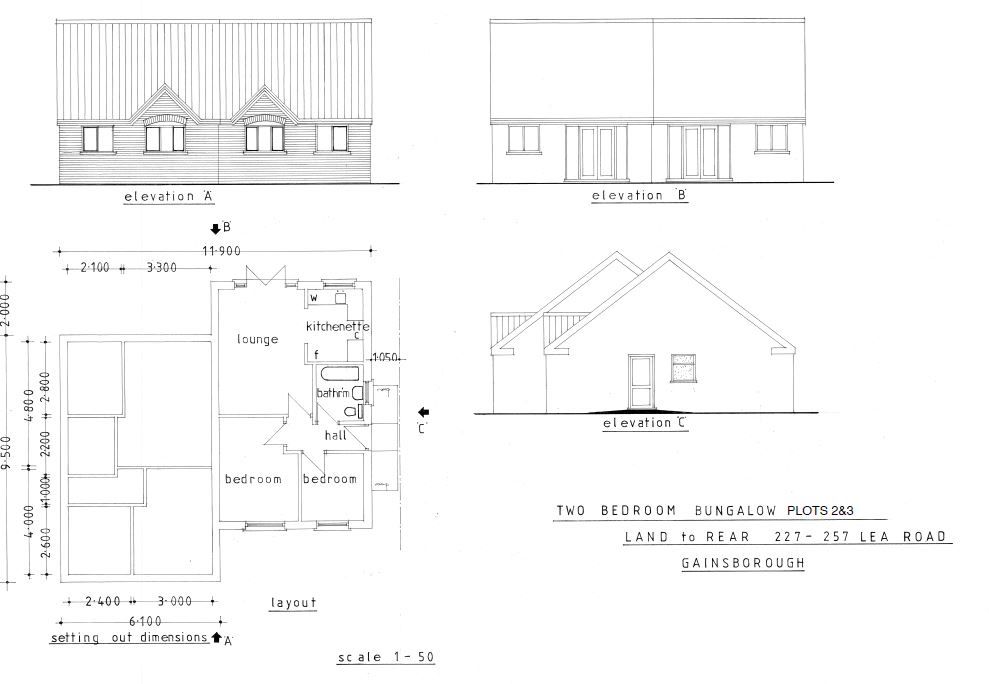 Land to the rear of 227-257 Lea Road, Gainsborough, Lincolnshire, DN21 1AF