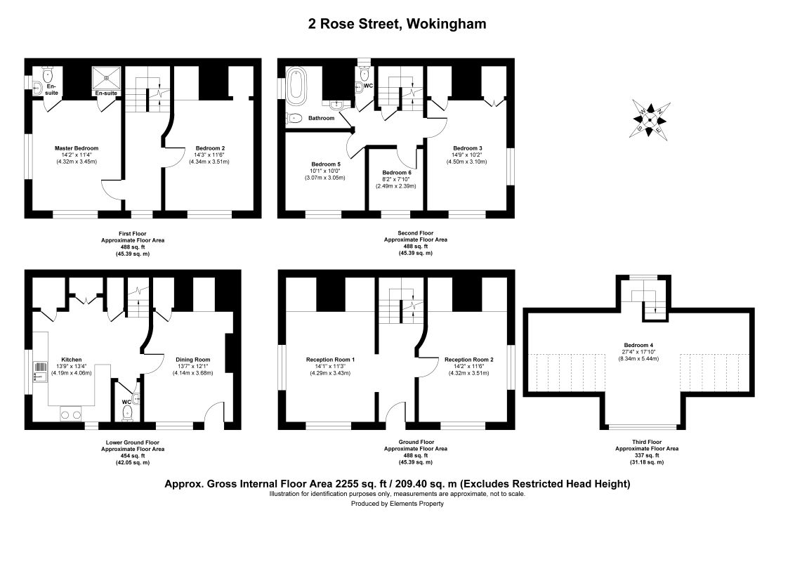 Wingmore Lodge, 2 Rose Street, Wokingham, Berkshire, RG40 1XU