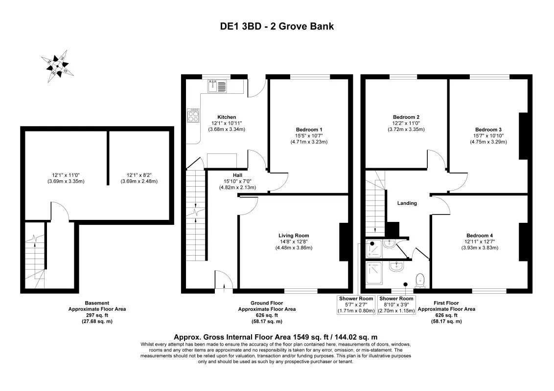 2 Grove Bank, Duffield Road, Derby, Derbyshire, DE1 3BD