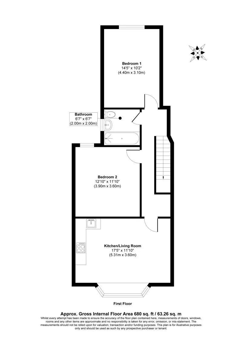 57 Crawley Road, Luton, Bedfordshire, LU1 1HX