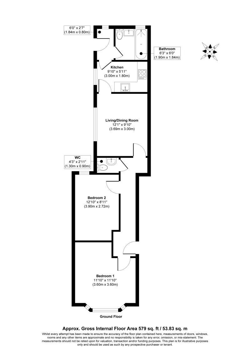57 Crawley Road, Luton, Bedfordshire, LU1 1HX