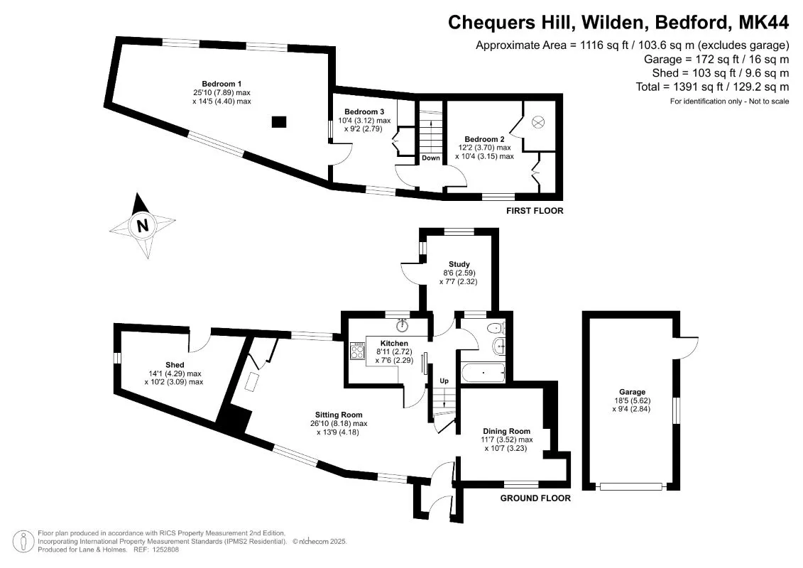 35 Chequers Hill, Wilden, Bedford, Bedfordshire, MK44 2QH