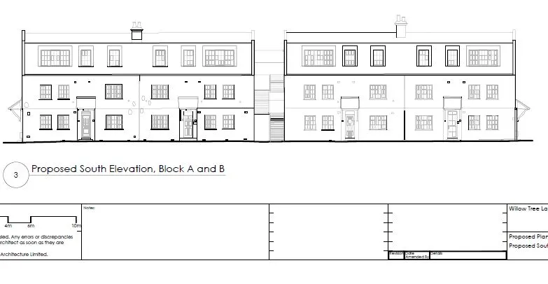 Roof Space Development at 99 - 113 Willow Tree Lane, Hayes, Middlesex, UB4 9BL