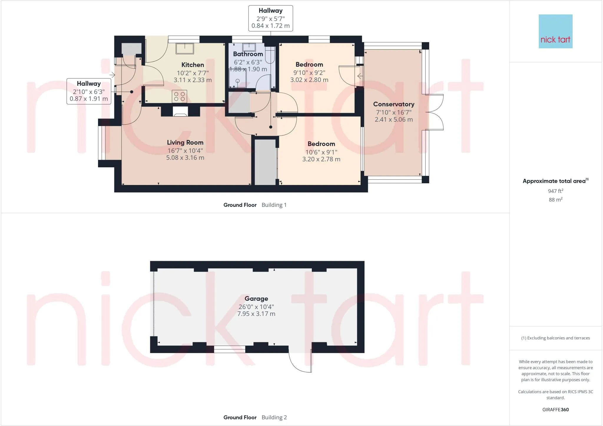 2 bed Detached Bungalow