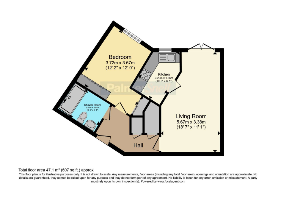 1 bed Retirement Property