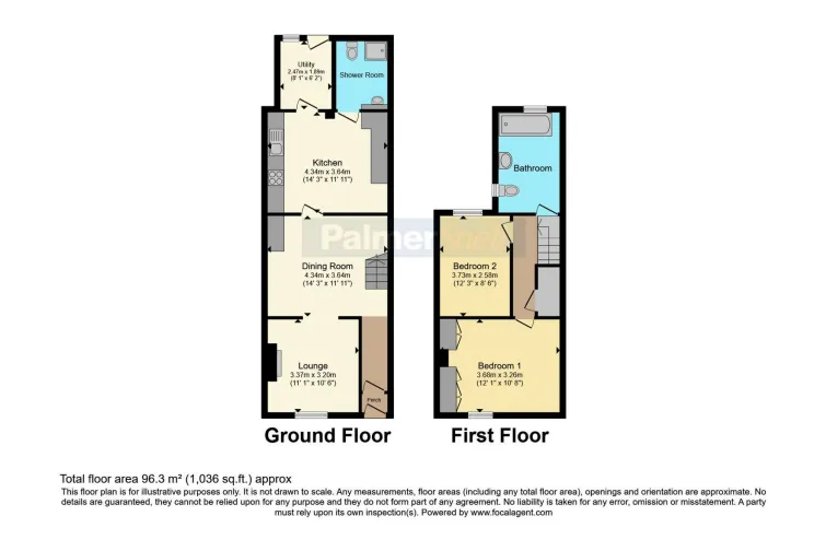 2 bed Terraced