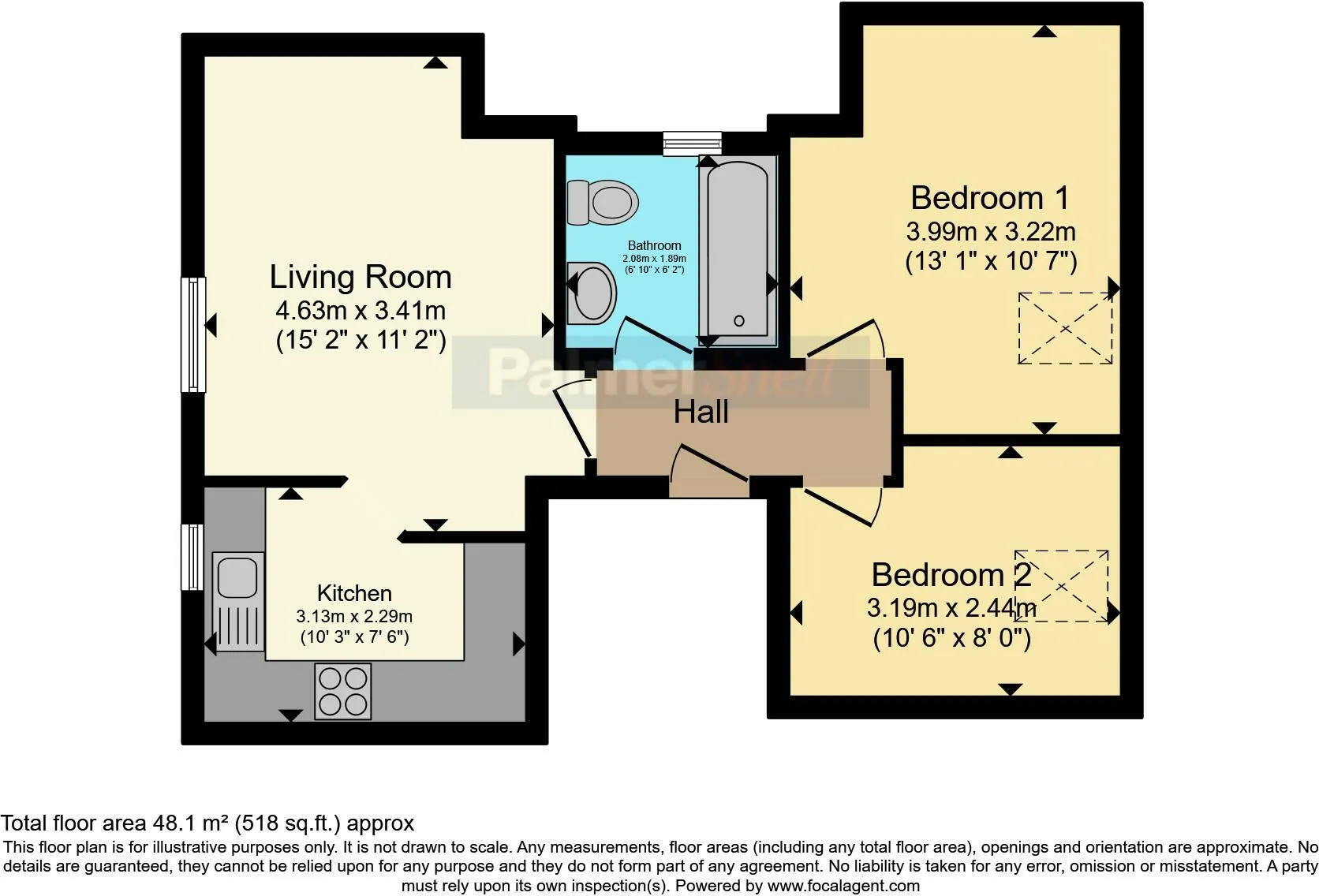 2 bed Apartment